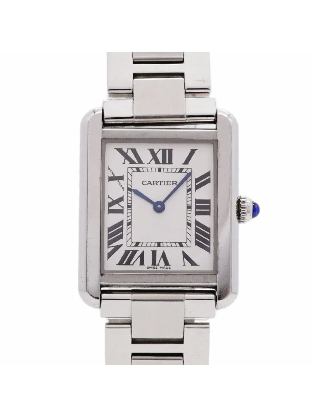 Cartier Tank Solo SM Silver Dial Watch